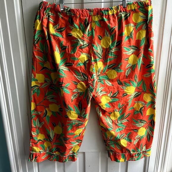 Printfresh Lemon Zest Pajama Bottoms Pants in Marmalade - Picture 6 of 8